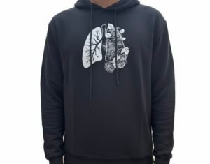 Anatomy Floral Hoodie