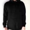 IMG_9744 Plain Black Hoodie