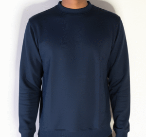 Plain Blue Sweat Shirt