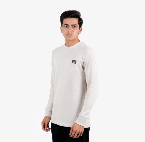 Knitted shirts for men Knitted Full Sleeves | Beige Color