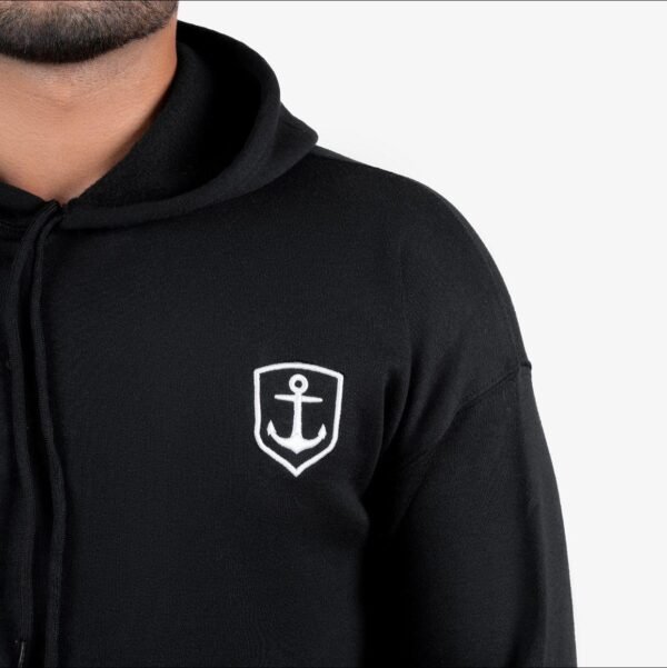 WhatsApp Image 2025-10-07 at 16.33.22 (1) Black Drop Shoulder Hoodie