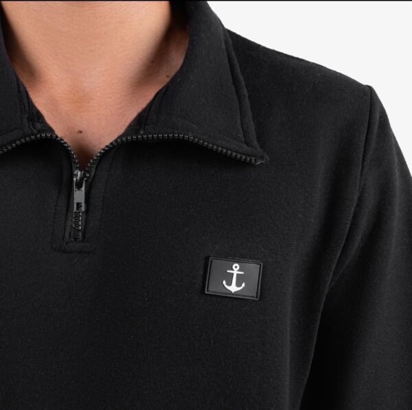 WhatsApp Image 2025-10-07 at 16.33.38 Black Quarter-Zip Pullover