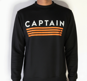 Captain Printed Sweatshirt | Small Size
