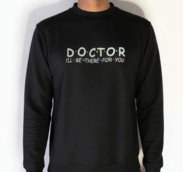 doctor printed sweat shirt Doctor Printed Sweatshirt