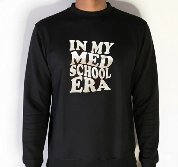 Med School Era Printed Sweatshirt | Small Size